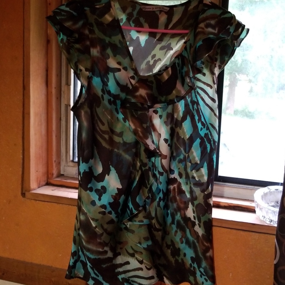 Silk dress shirt